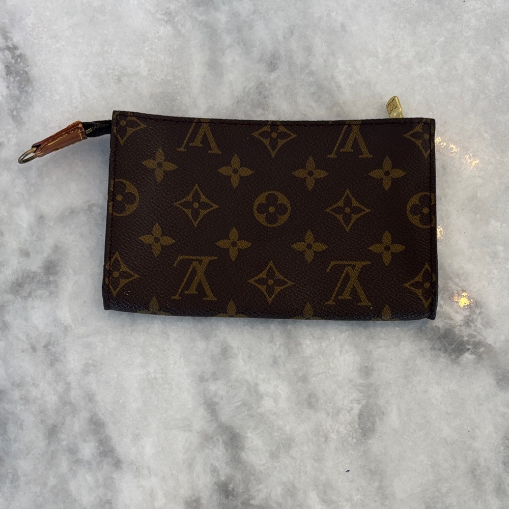 Louis Vuitton Brown Monogram Pouch